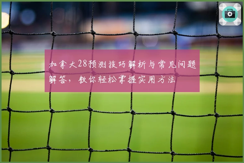 加拿大28预测技巧解析与常见问题解答，教你轻松掌握实用方法