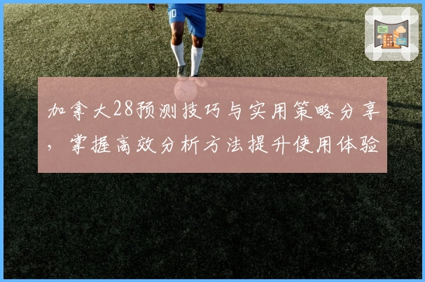 加拿大28预测技巧与实用策略分享，掌握高效分析方法提升使用体验